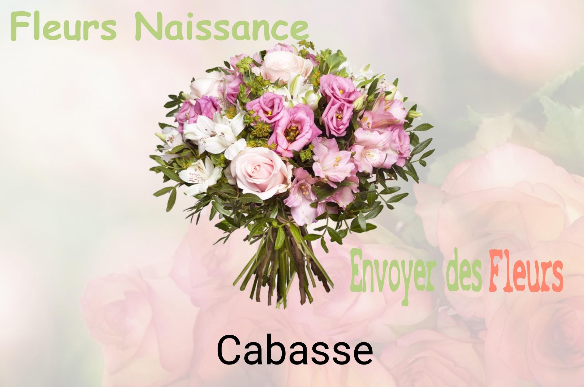 Bouquet de fleurs de naissance livré à Cabasse